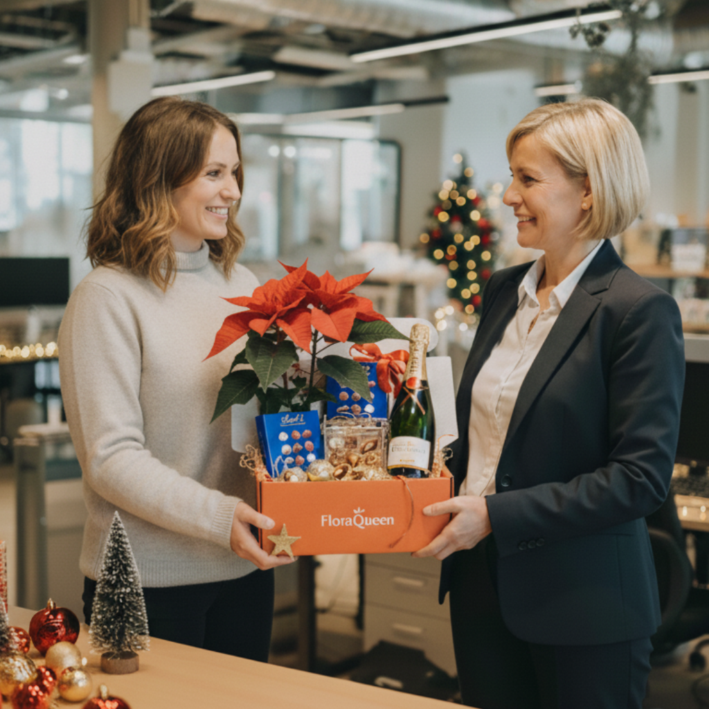 Lebende Pflanzen kombiniert mit Gourmet-Leckereien